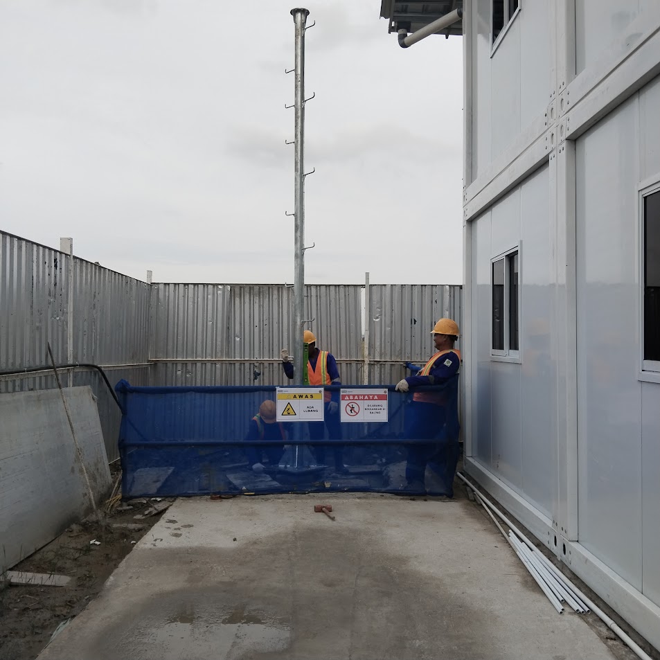 Penangkal petir elektrostatis ciputat 1 2w1
